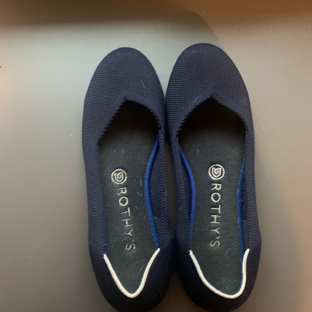 Rothy’s Navy Flats